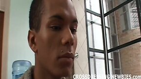 Getting dolled up in women’s clothes makes my pecker so hard